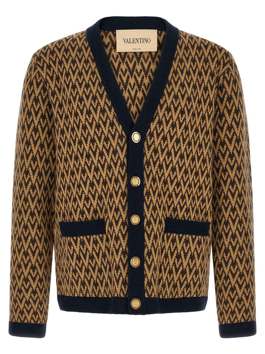 Multicolor Cashmere Cardigan