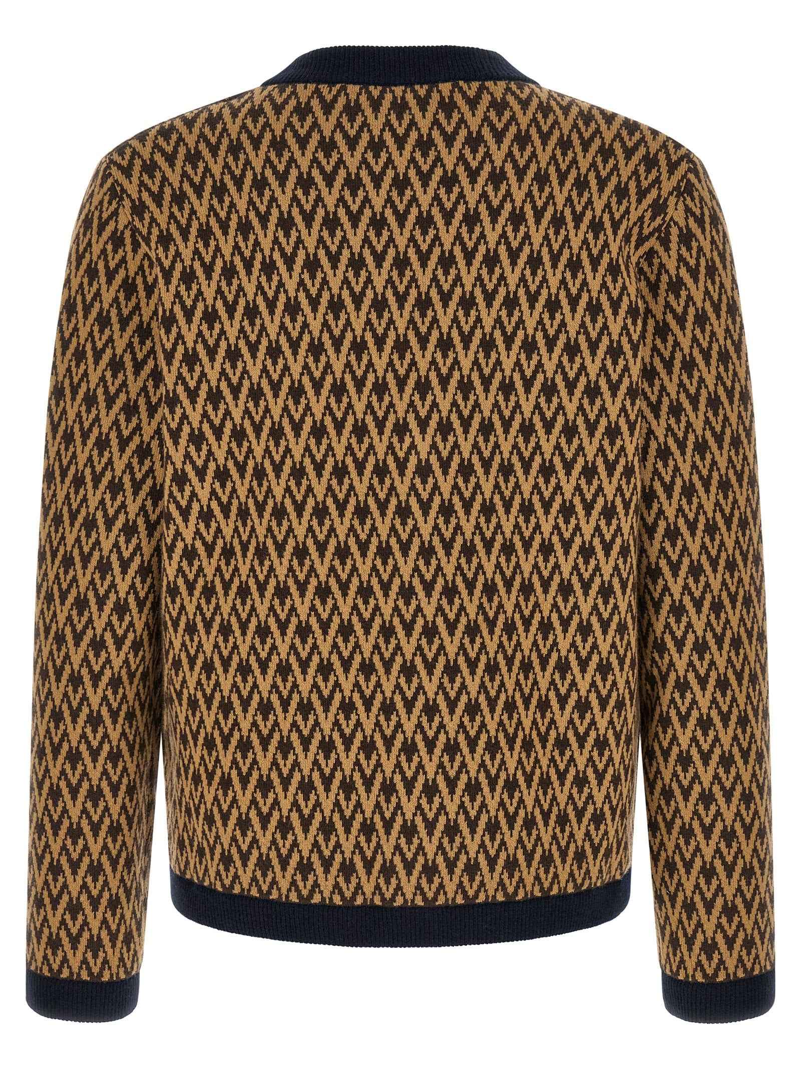 Multicolor Cashmere Cardigan