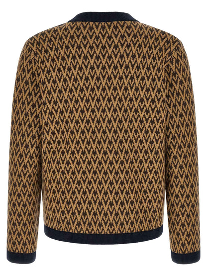 Multicolor Cashmere Cardigan