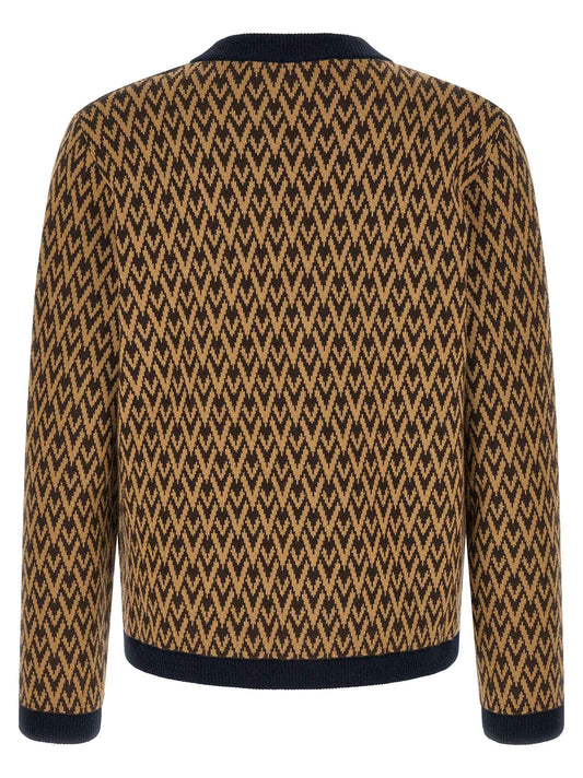 Multicolor Cashmere Cardigan