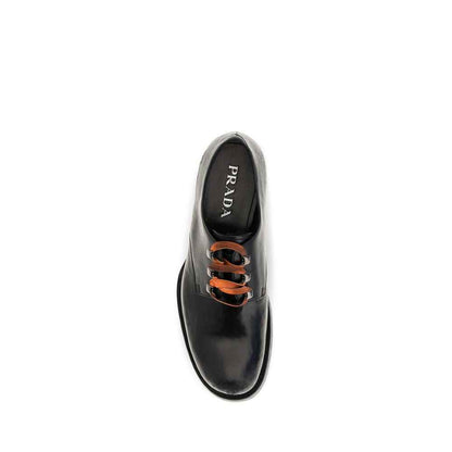 Black Calf Leather Bos Taurus Oxfords And Derbies