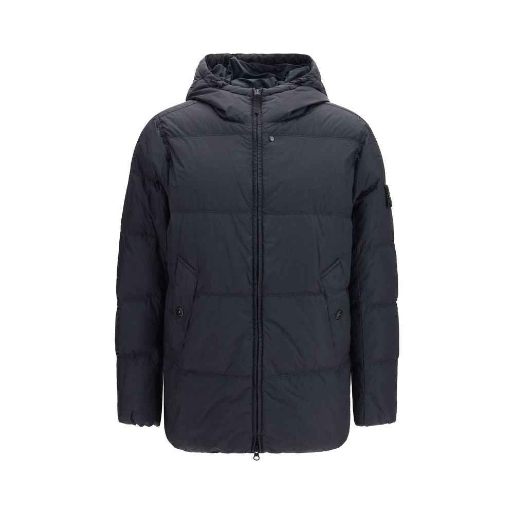 Blue Goose Down Full-Length Jacket