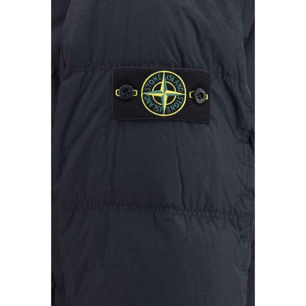 Blue Goose Down Full-Length Jacket