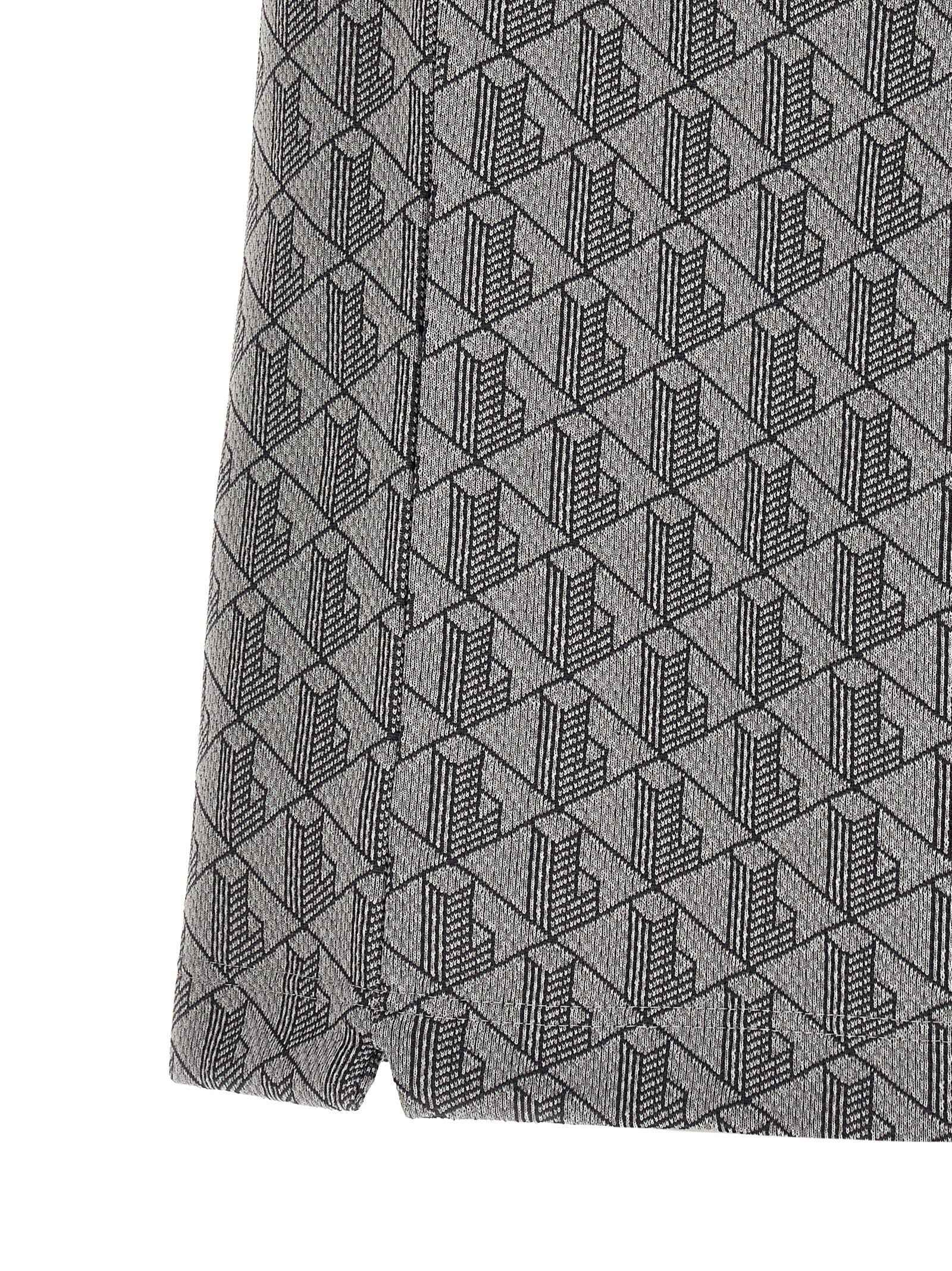 Gray Polyester Polo Shirt