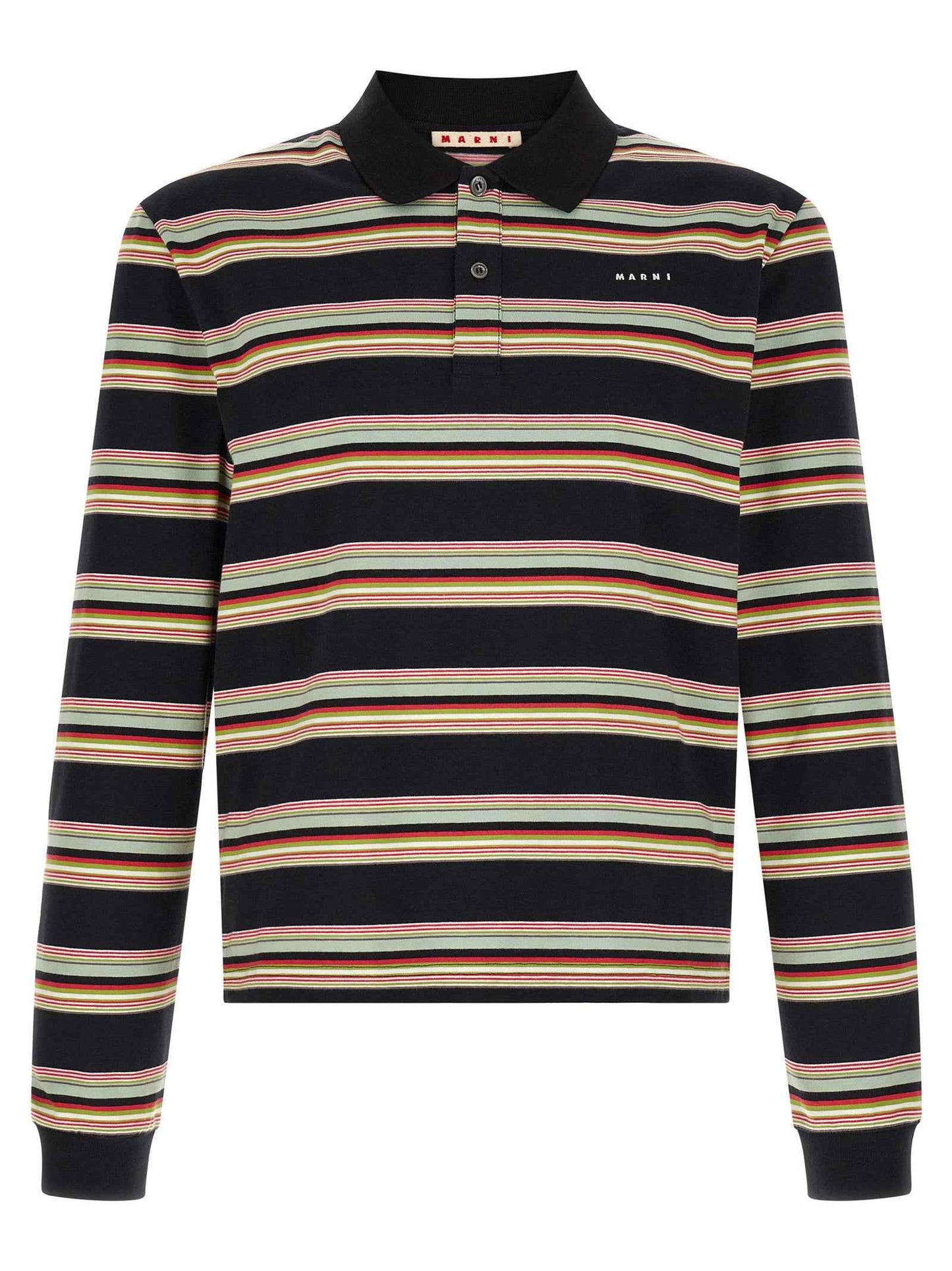 Multicolor Cotton Polo Shirt