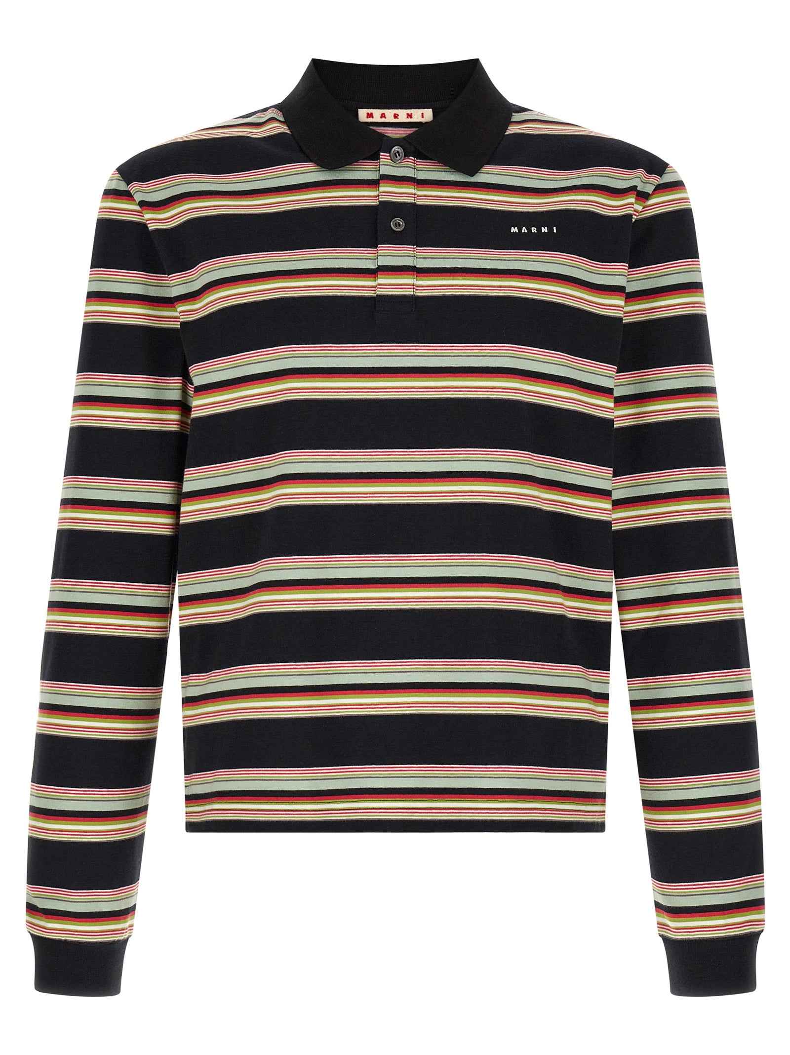 Multicolor Cotton Polo Shirt