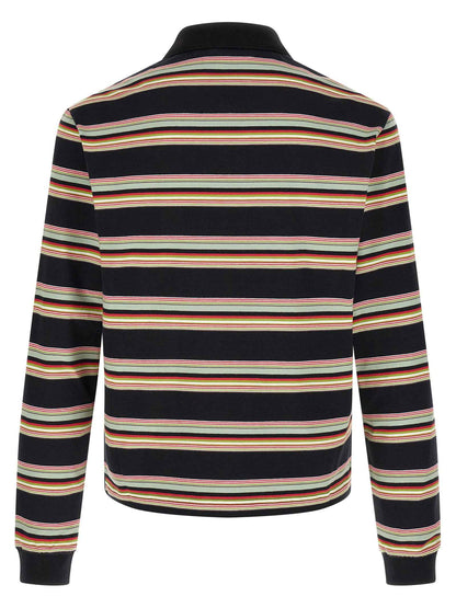 Multicolor Cotton Polo Shirt