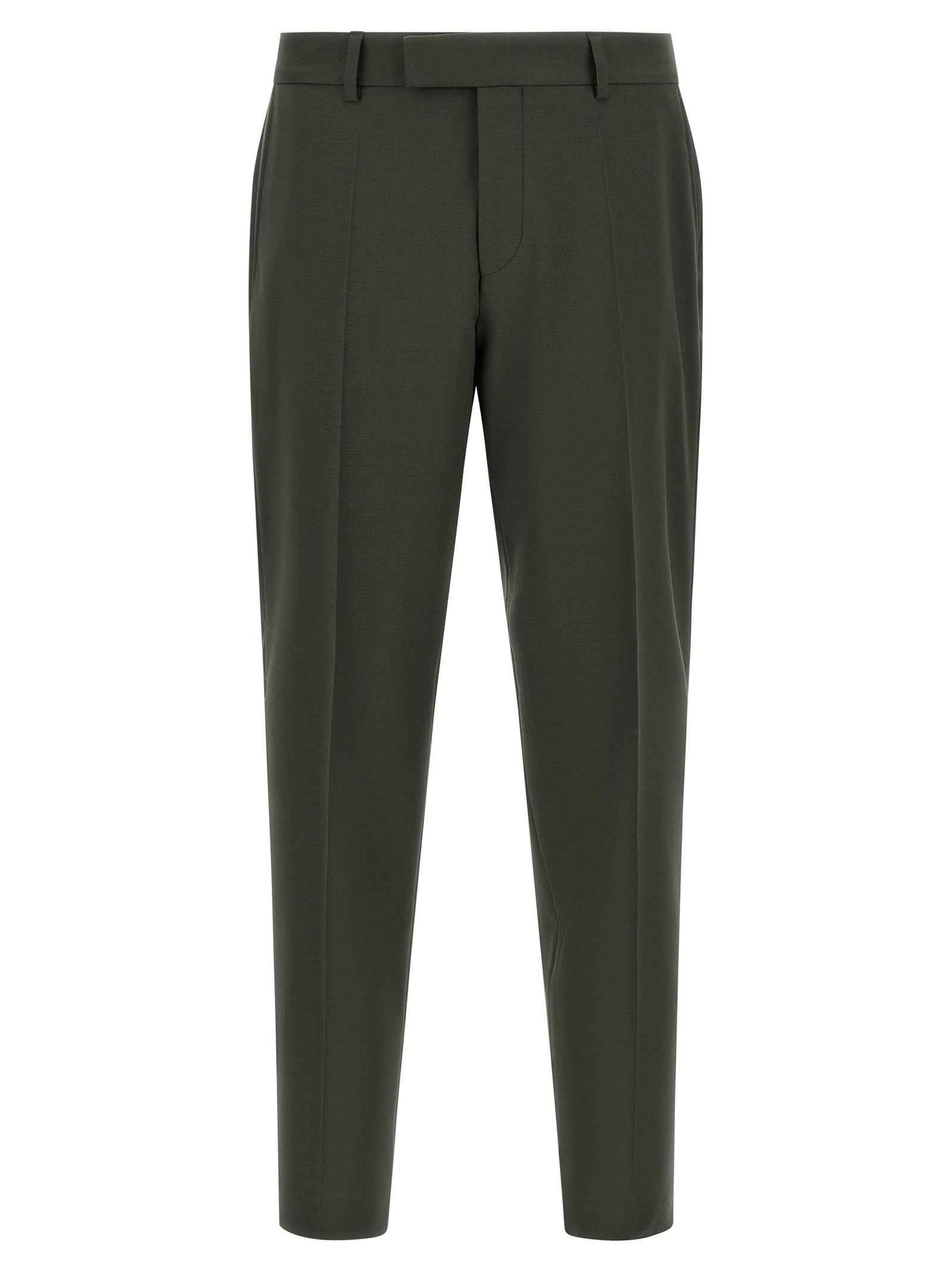 Bicolor Virgin Wool Pants