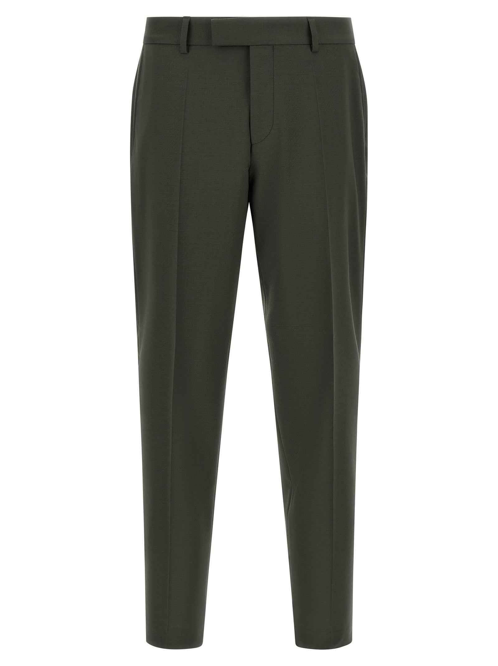 Bicolor Virgin Wool Pants