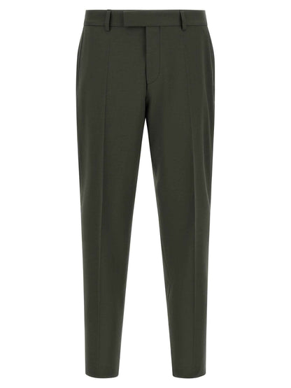 Bicolor Virgin Wool Pants