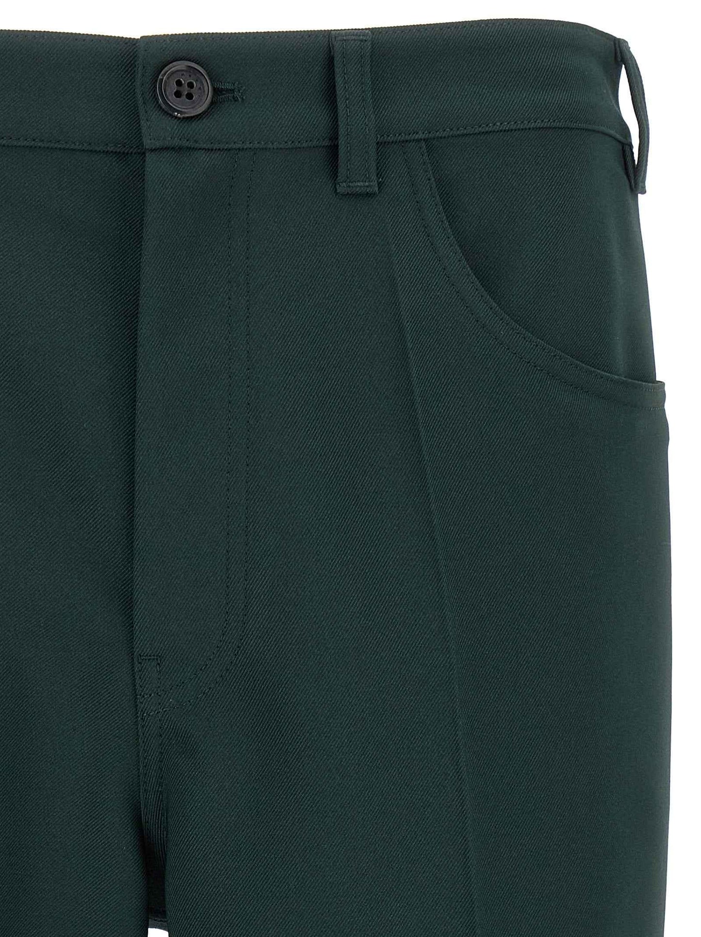 Bicolor Polyester Pants