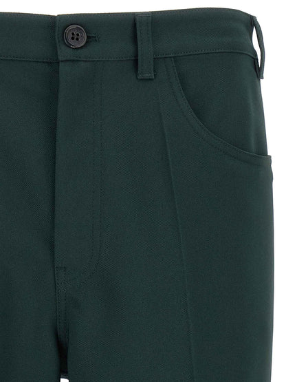 Bicolor Polyester Pants