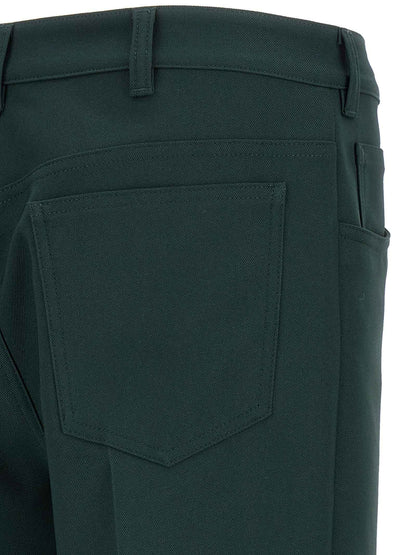 Bicolor Polyester Pants
