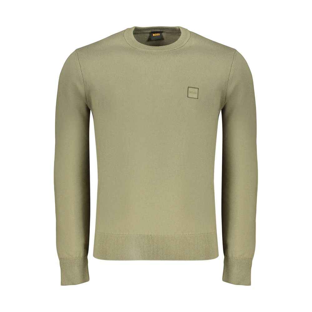 Green Cotton Men's Shirt