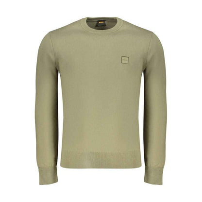 Green Cotton Men's Shirt