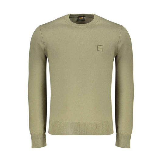 Green Cotton Men's Shirt