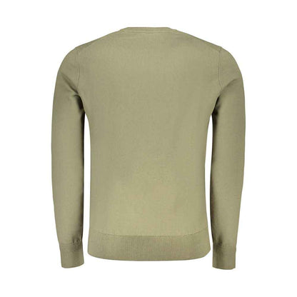Green Cotton Men's Shirt