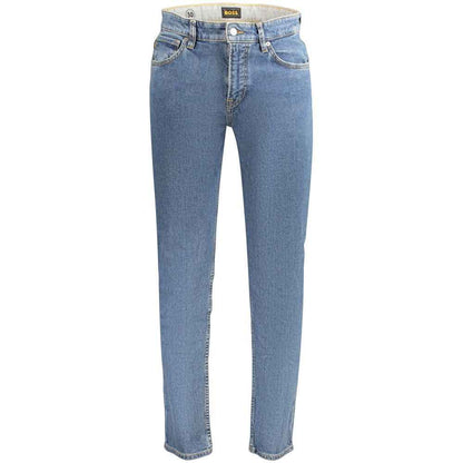 Blue Cotton Men's Jeans