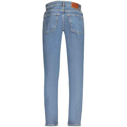 Blue Cotton Men's Jeans