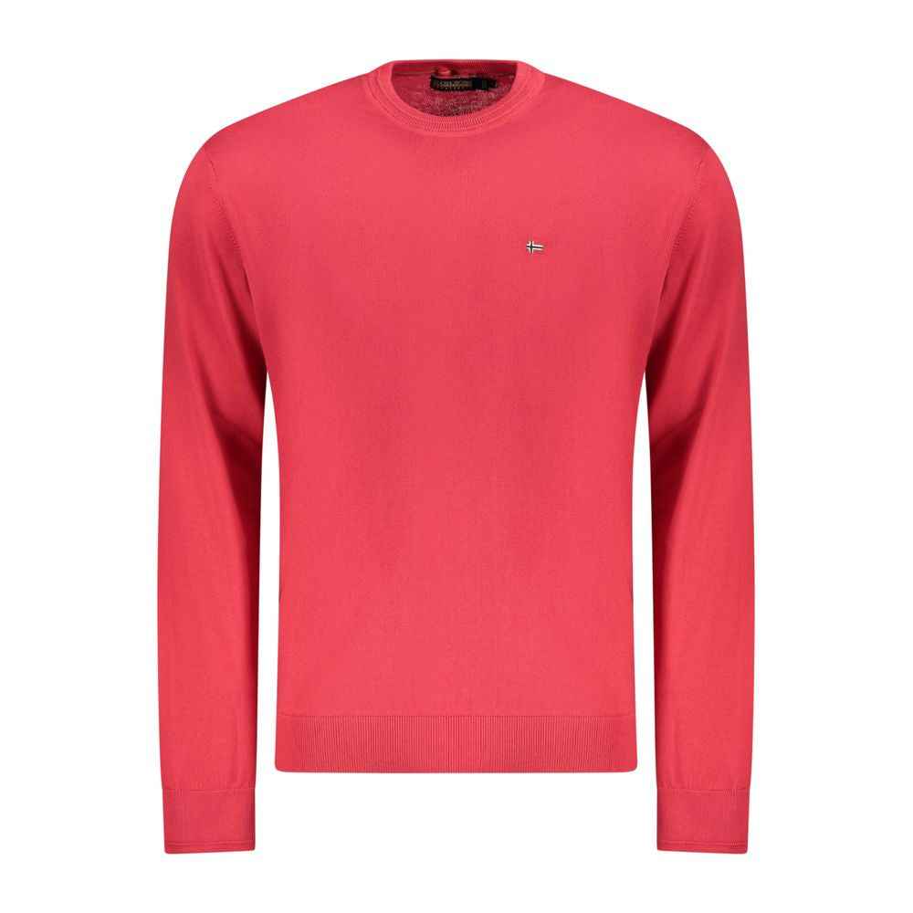Red Cotton Men's Shirt