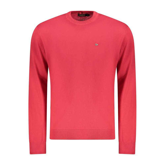Red Cotton Men's Shirt