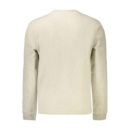 Beige Cotton Men's Shirt