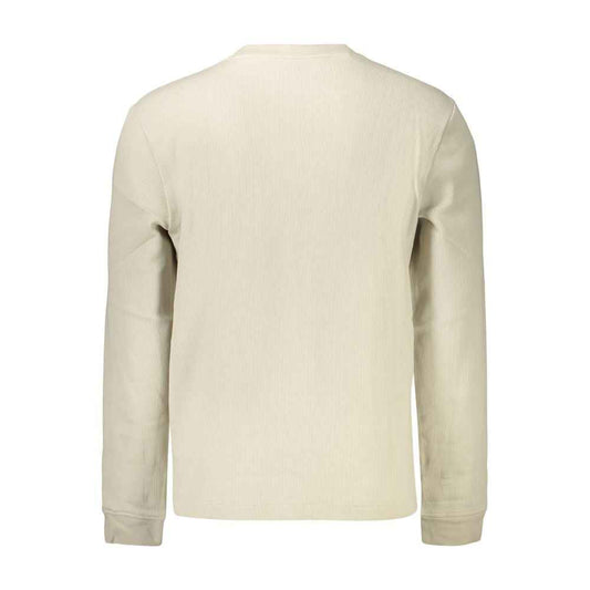 Beige Cotton Men's Shirt