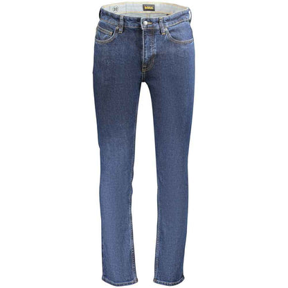 Blue Cotton Men's Jeans