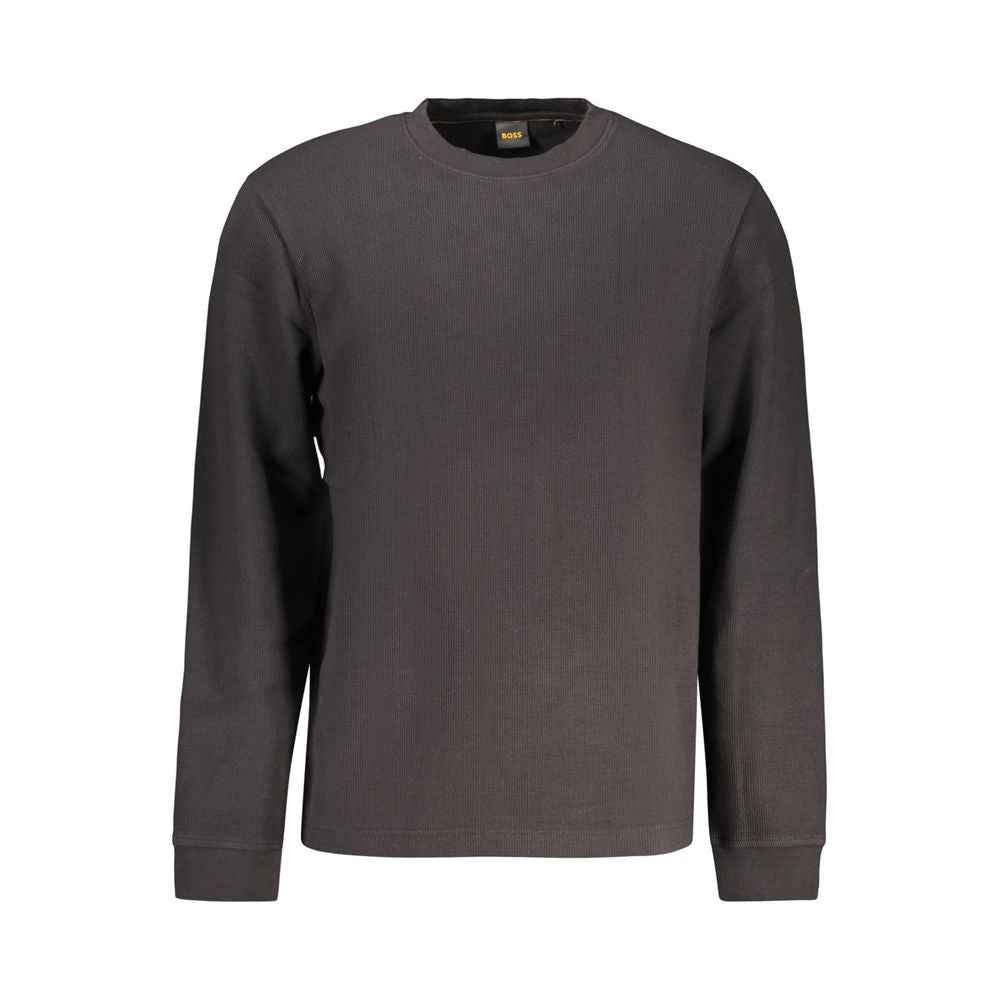 Black Cotton Men's Shirt
