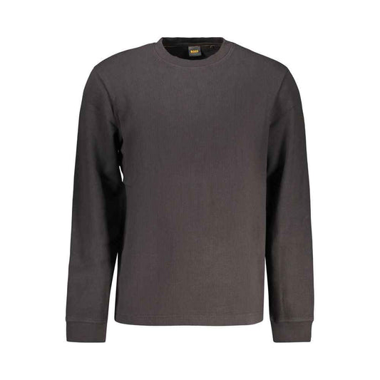 Black Cotton Men's Shirt
