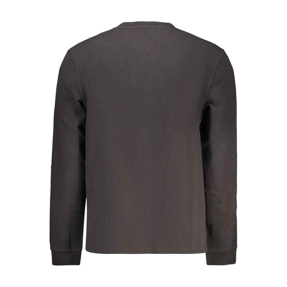 Black Cotton Men's Shirt