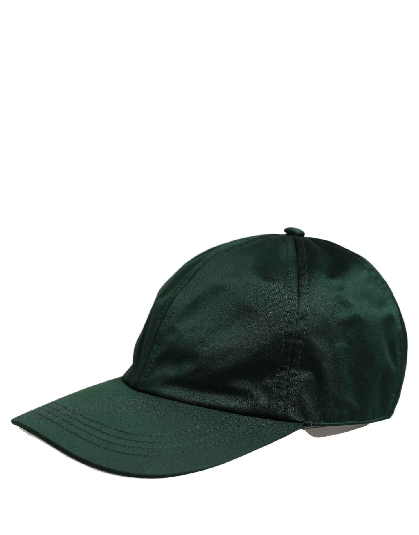 Men Deep Green Cotton Baseball Cap 6 Panels Hat