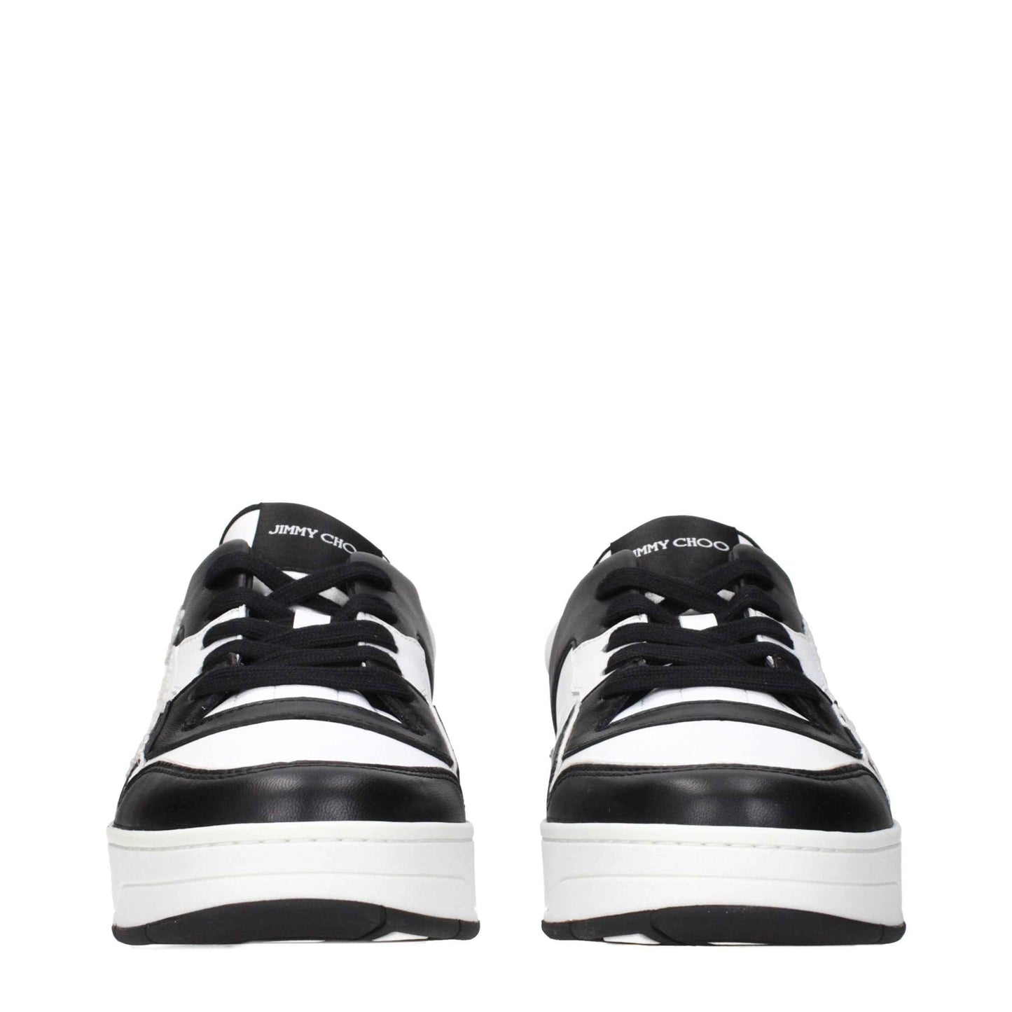 Black Leather Sneakers