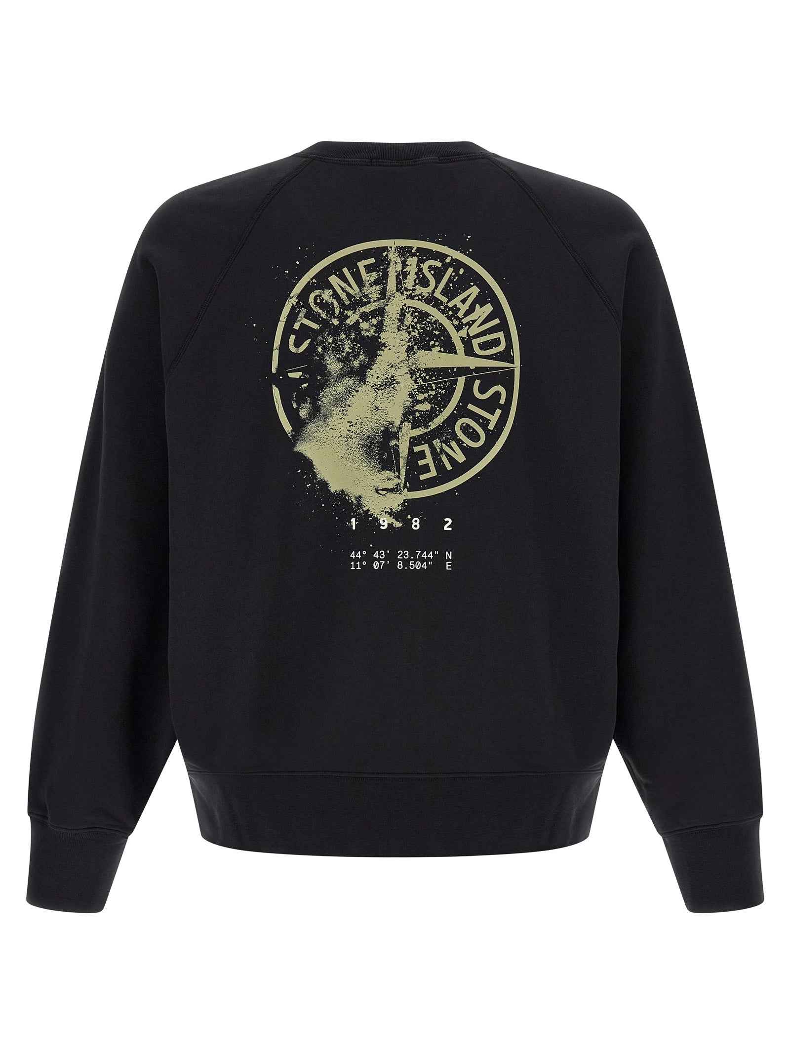 Black Cotton Sweatshirt