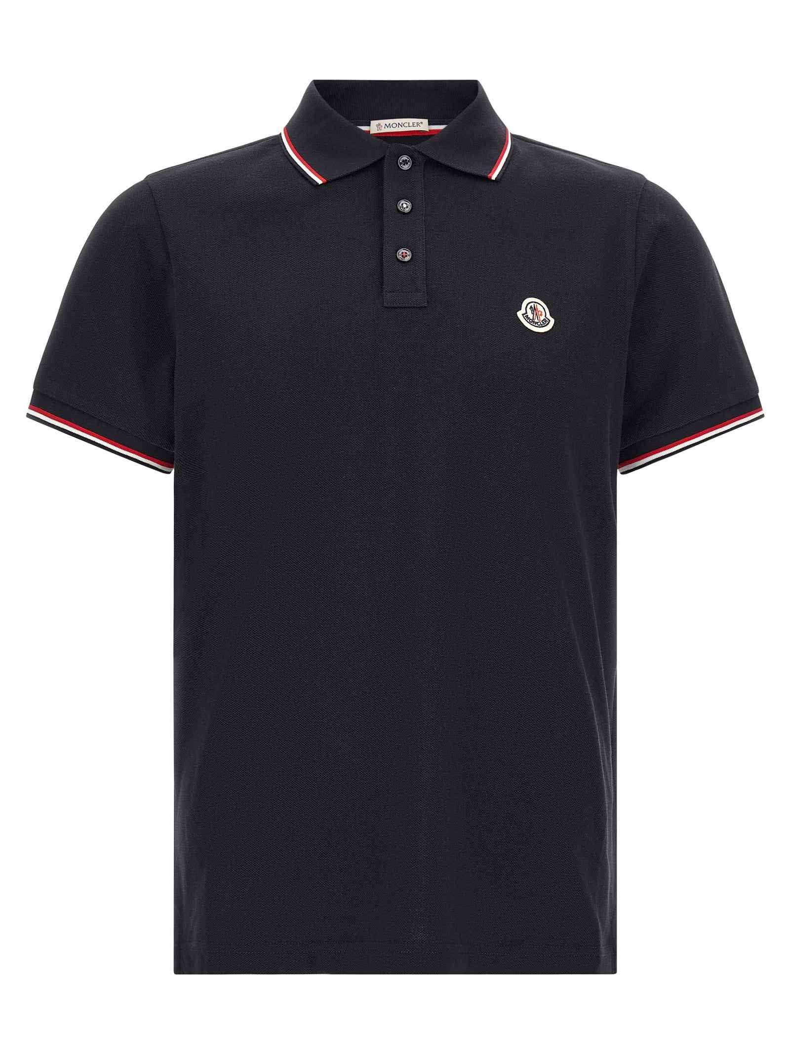 Blue Cotton Polo Shirt
