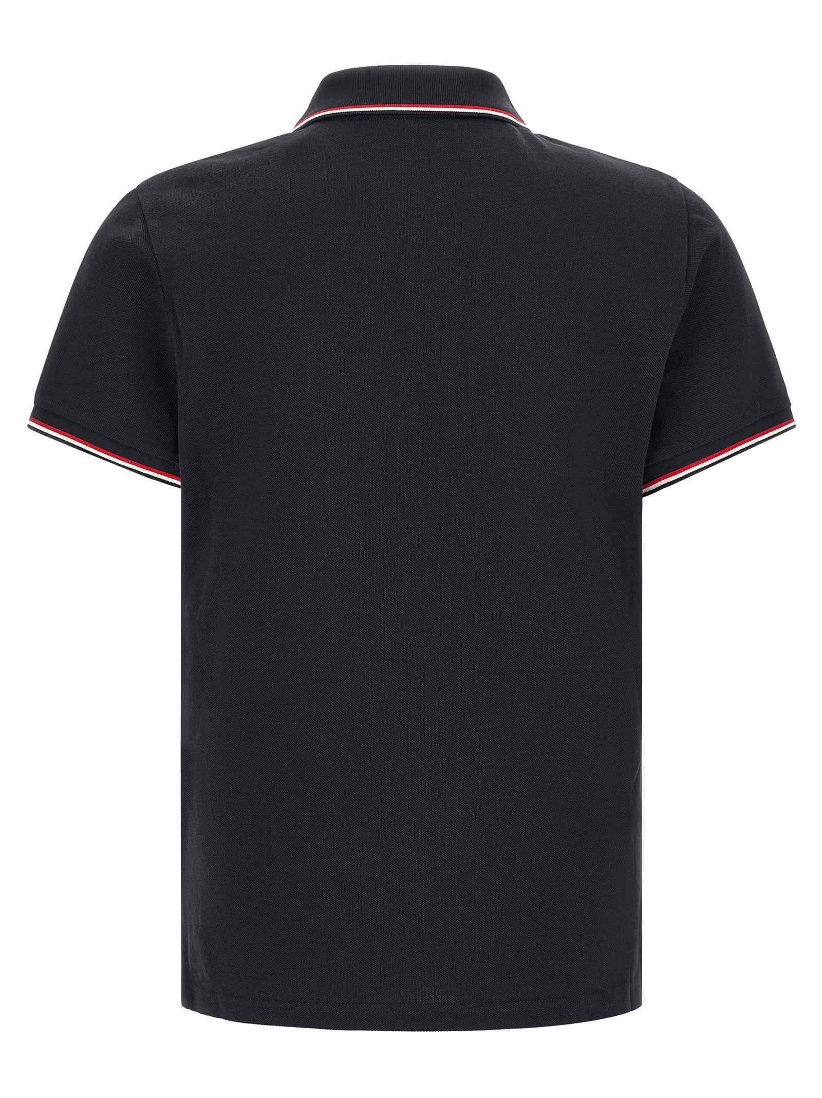 Blue Cotton Polo Shirt