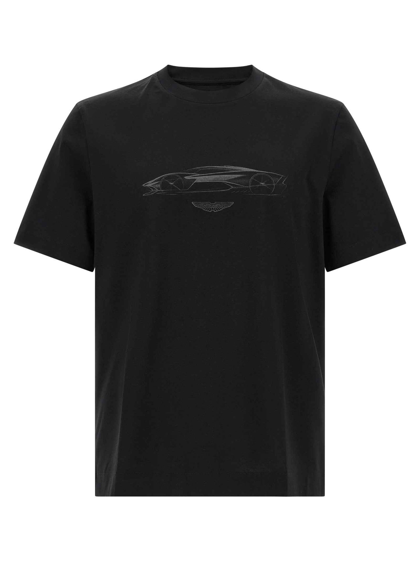 Black Cotton T-Shirt