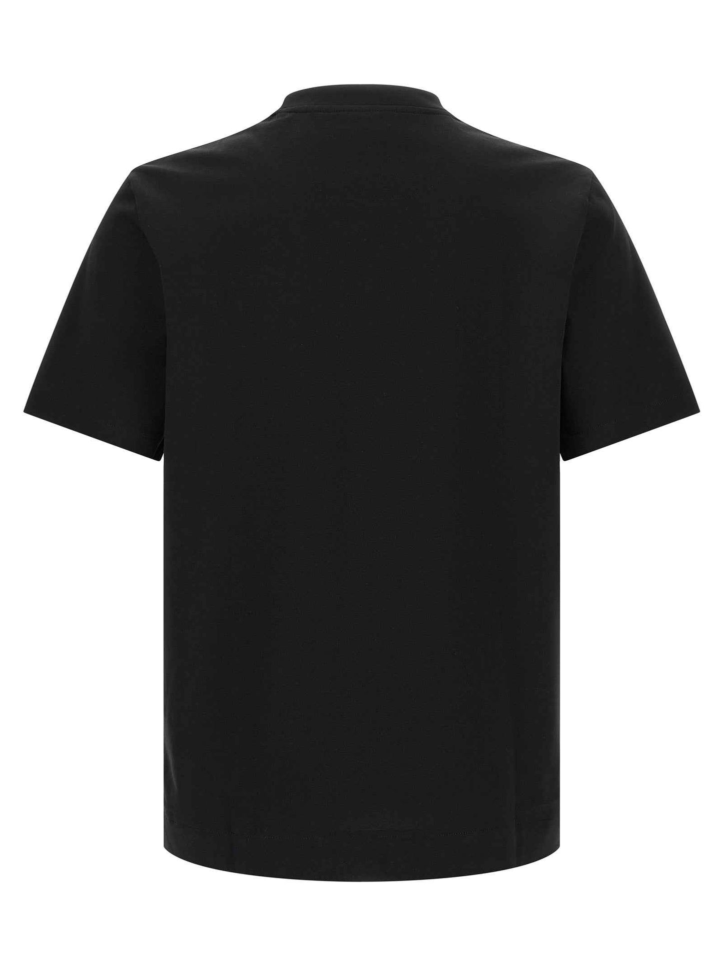 Black Cotton T-Shirt
