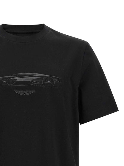 Black Cotton T-Shirt