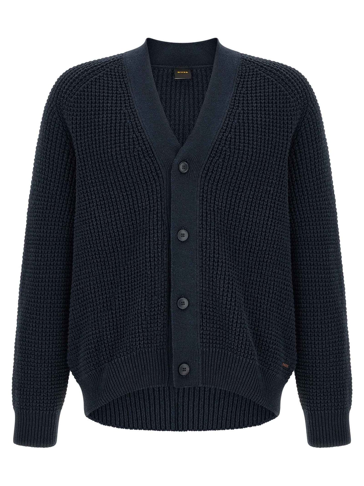 Blue Cotton Cardigan
