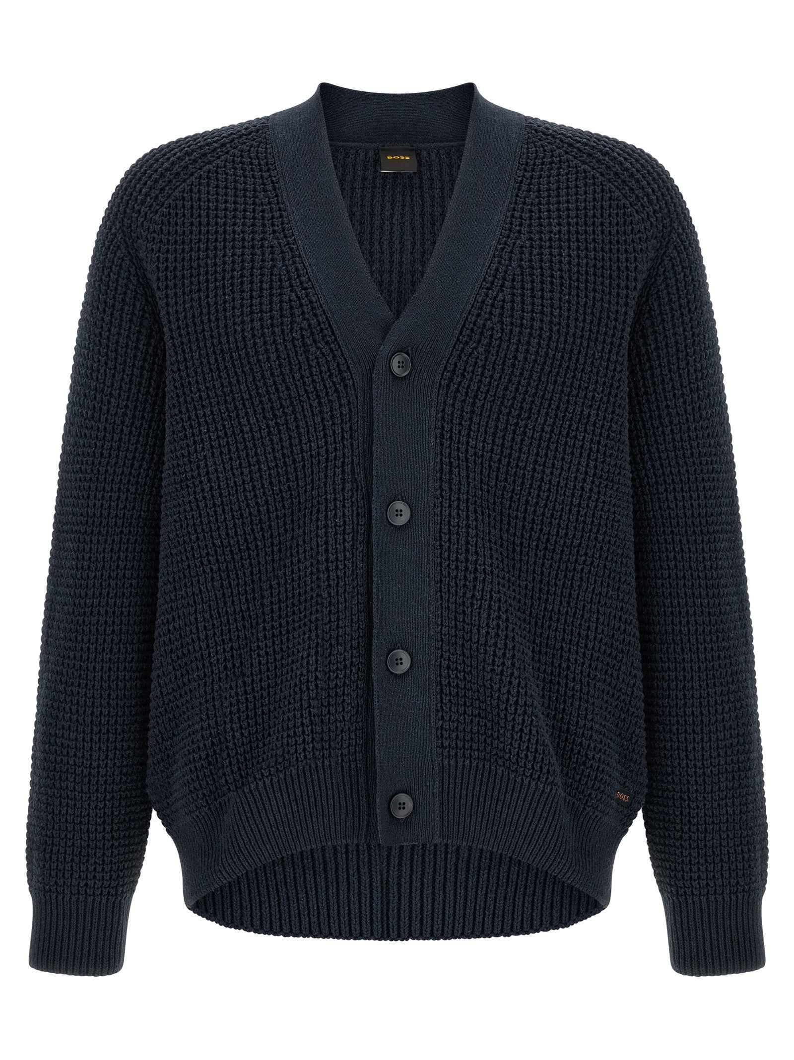 Blue Cotton Cardigan