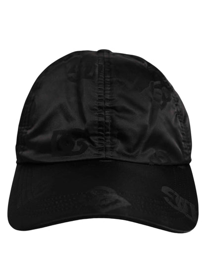 Men Black DG Monogram Baseball Capello Hat