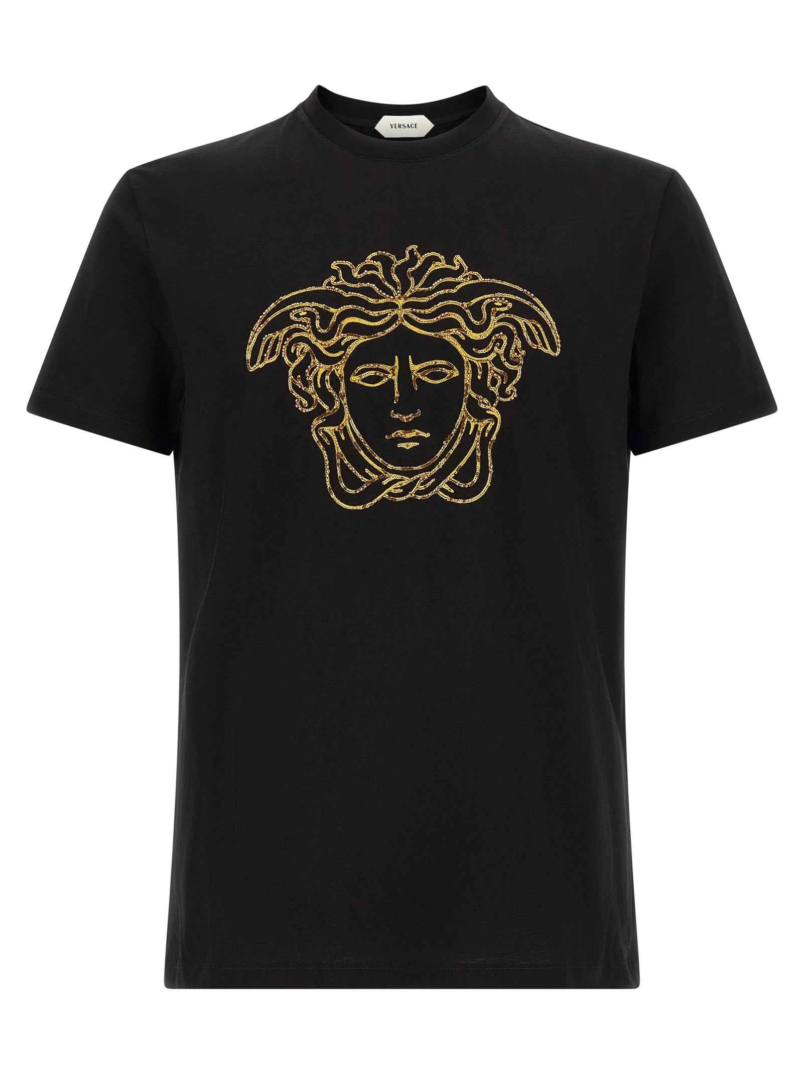 Black Cotton T-Shirt