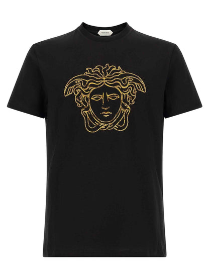 Black Cotton T-Shirt