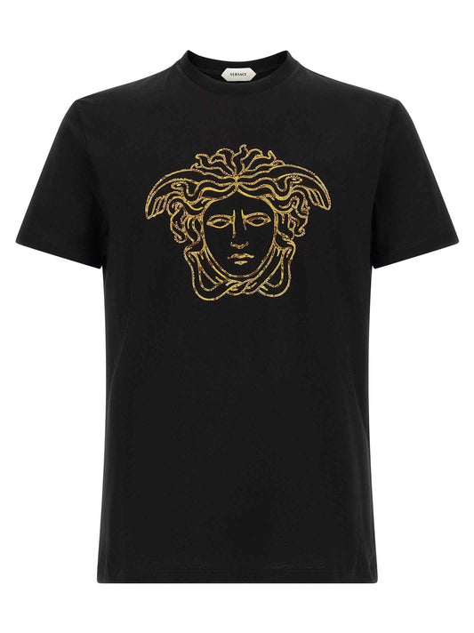Black Cotton T-Shirt