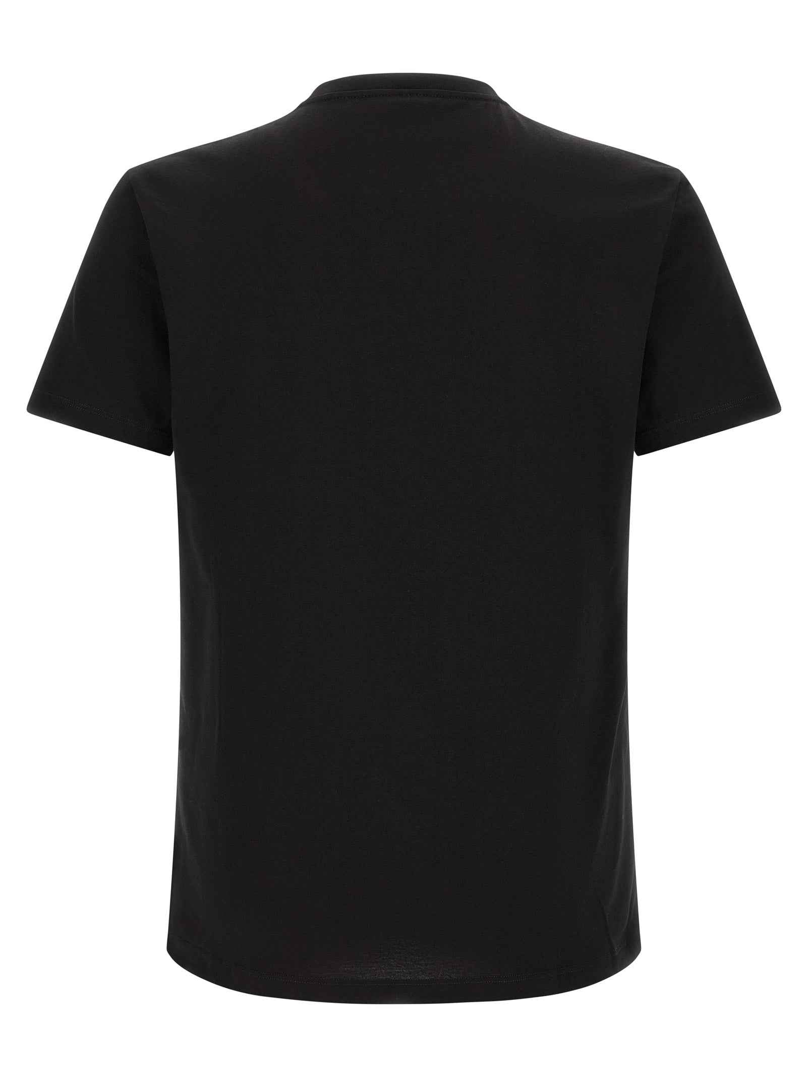 Black Cotton T-Shirt