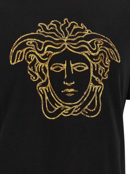 Black Cotton T-Shirt