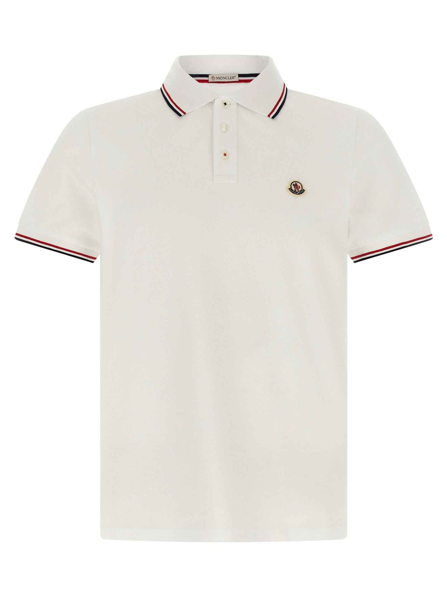 White Cotton Polo Shirt