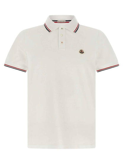 White Cotton Polo Shirt