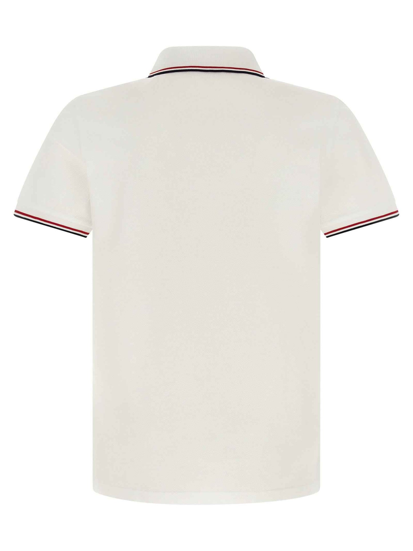 White Cotton Polo Shirt